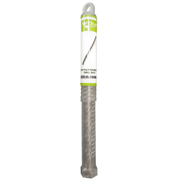 مته چهار شیار ولف 16cm سایز 9 میلیمتر