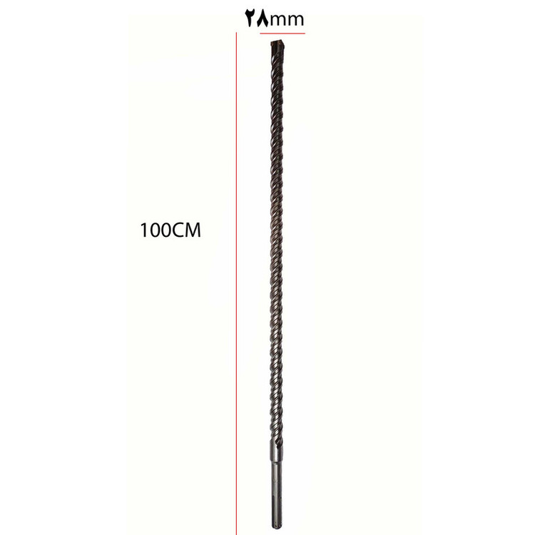 مته پنج شیار ولف 100cm سایز 28 میلیمتر