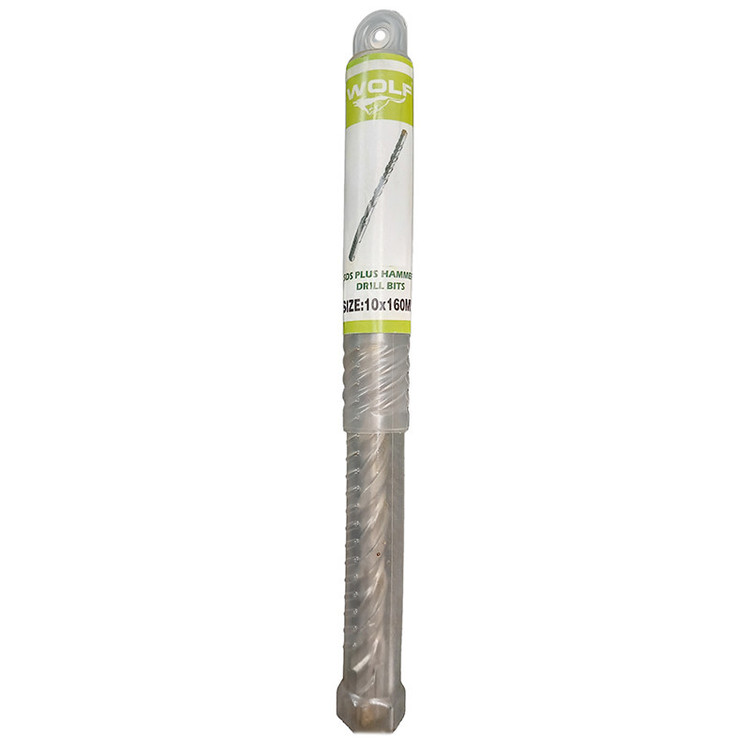 مته چهار شیار ولف 16cm سایز 10 میلیمتر