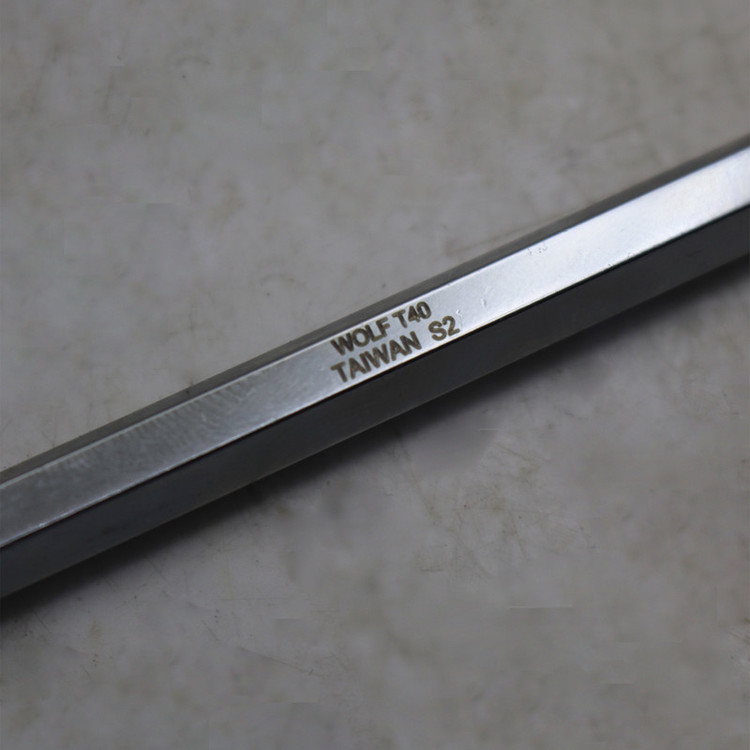 نوک پیچ گوشتی ستاره ای ولف بیت خور T40/250MM سایز 25 سانتی متر